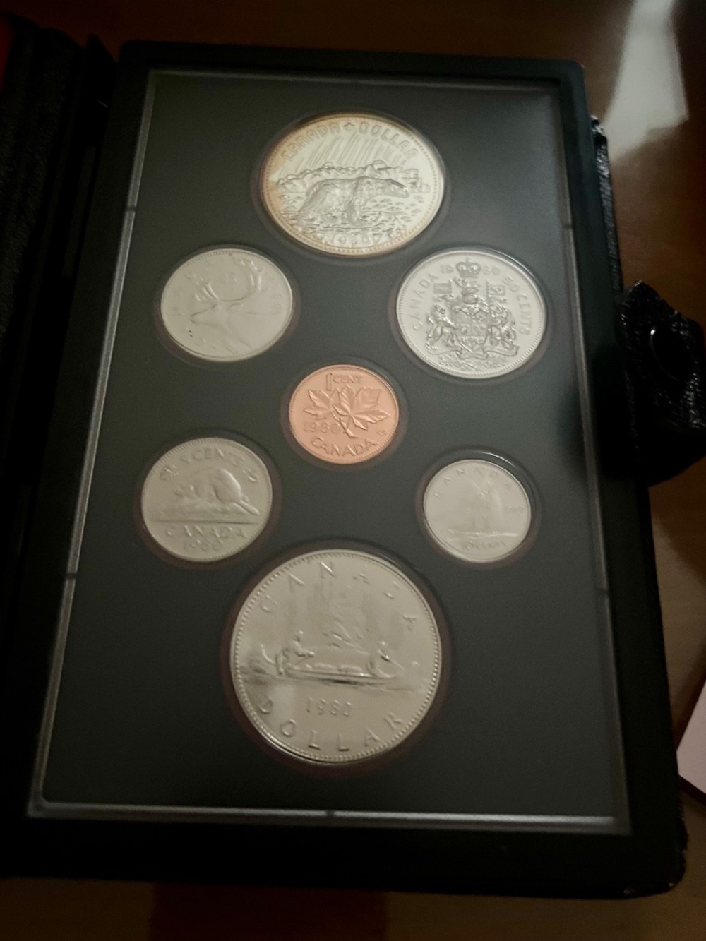 Canadian 1980 Mint Coin Set
